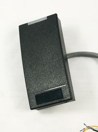 Το σύστημα IP65, ο Μαύρος ελέγχου προσπέλασης πυλών RFID ΈΚΡΥΨΕ τον αναγνώστη καρτών με την παραγωγή Wiegand