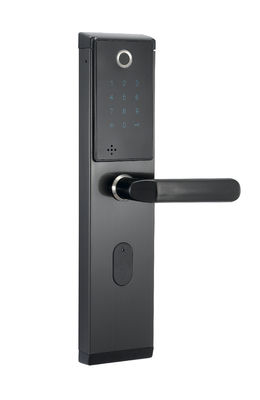 Ο αυτόνομος Μαύρος κλειδαριών 500DPI πορτών αναγνώρισης δακτυλικών αποτυπωμάτων SS