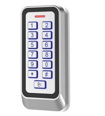 Μεταλλική θήκη εξωτερική Ip67 EM/MF κάρτα ελέγχου πρόσβασης με πληκτρολόγιο με φως πίσω