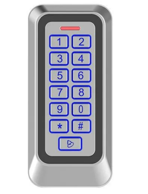 Αδιάβροχη IP67 μεταλλική θήκη RFID κάρτα πληκτρολόγιο Stand-Alone Access Control με 1000 χρήστες