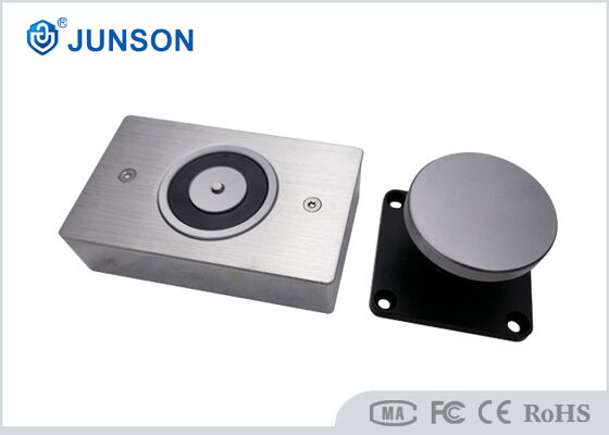 304 Ηλεκτρομαγνητικός θύρας από ανοξείδωτο χάλυβα με χειροκίνητο κουμπί απελευθέρωσης για λειτουργία 12V/24V συνεχούς ρεύματος