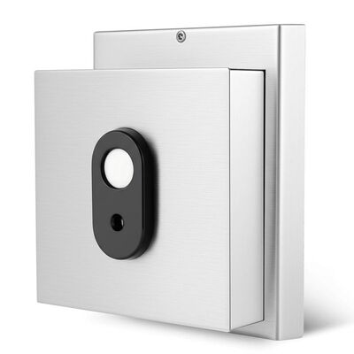 304 Ηλεκτρομαγνητικός θύρας από ανοξείδωτο χάλυβα με χειροκίνητο κουμπί απελευθέρωσης για λειτουργία 12V/24V συνεχούς ρεύματος