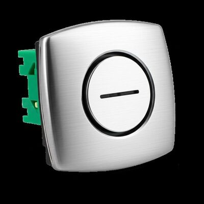 Κουμπί ώθησης έκτακτης ανάγκης με φινίρισμα αμμοβολής 86*50mm Καθαρός χαλκός Επιμετάλλωση νικελίου Απελευθέρωση πόρτας