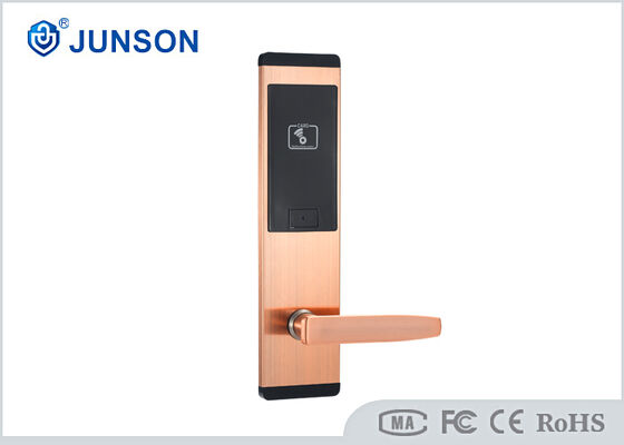 RFID κλειδαριές ξενοδοχείων από ανοξείδωτο χάλυβα με χρόνο έναρξης 1 δευτερόλεπτο και χωρητικότητα κάρτας 200 επισκεπτών για σύστημα εισόδου χωρίς κλειδί