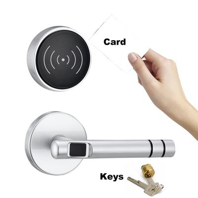 Ηλεκτρονική κλειδαριά 4.8V 4AA πορτών RFID Keyless αλκαλική με τη βασική κάρτα