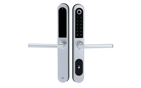 Κινητό TTLOCK APP ευρωπαϊκό τυποποιημένο διαμέρισμα κλειδαριών πορτών δακτυλικών αποτυπωμάτων έξυπνο