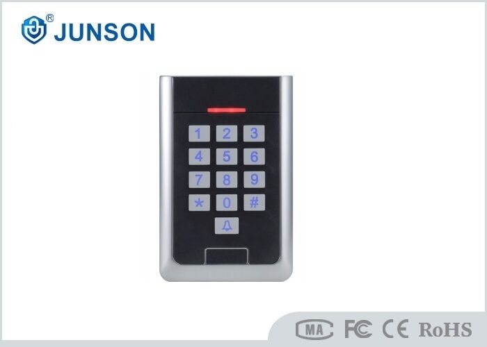 JS-K6903-K Ανεξάρτητος IP67 Αδιάβροχος έλεγχος πρόσβασης Μεταλλικό πληκτρολόγιο Αντιβανδαλισμός EM Mifare Wiegand 3000 χρήστες