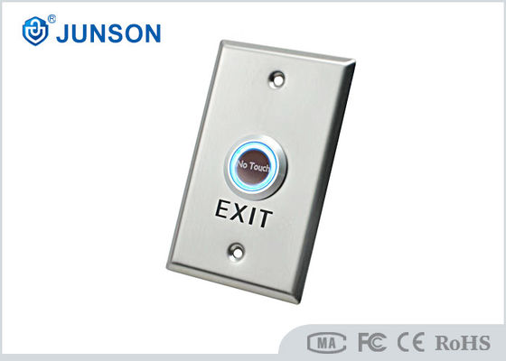 αμμοβολή κουμπιών ώθησης εξόδων πάχους 2mm που τελειώνει το διακόπτη απελευθέρωσης πορτών 36VDC