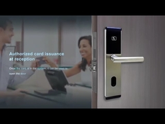 201 Ανοξείδωτο Ατσάλι Κλειδαριές Καρτών RFID Χωρίς Επαφή Επιμετάλλωση FCC