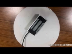 Ηλεκτρομαγνητικό μικρό ντουλάπι κλειδαριού από χάλυβα με τζινκ φινίρισμα 100lbs-JS-60