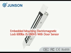 Ενσωματωμένος ανιχνευτής E-mag Lock 600lbs JS-280HS