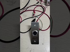 Ανοξείδωτο 2mm διακόπτης εξόδων κουμπιών ώθησης πάχους Touchless