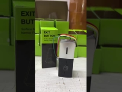 Μίνι χωρίς άγγιγμα κουμπί εξόδου Σύνθεση ψευδαργύρου DC12V Αδιάβροχο IP68 με δείκτη LED