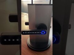 Παρουσιάστε την εφαρμογή Μαύρης τετράγωνης λαβής Κλειδαριά πόρτας με δακτυλικό αποτύπωμα Tuya με Quick LockIdentification για εσάς