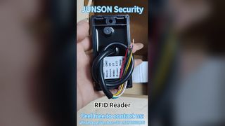JS R2015 Αδιάβροχη συσκευή ανάγνωσης καρτών RFID για ασφαλή πρόσβαση