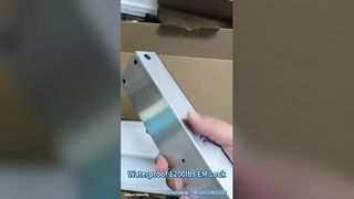 Αδιάβροχη ηλεκτρική μαγνητική κλειδαριά 1200lbs