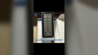 Αδιάβροχη μεταλλική θήκη Αυτόνομος έλεγχος πρόσβασης